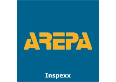 Logo van industriële dienstverlener Arepa