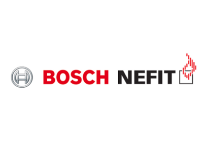 Logo van Bosch Nefit verwarmingsoplossingen